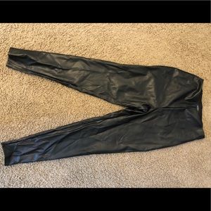 Polyester leggings halogen black